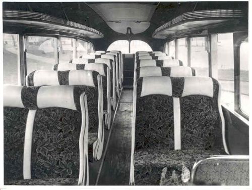 1954 Seddon Cumberland Bus Interior Factory Photo wj7964-SJ9GLJ