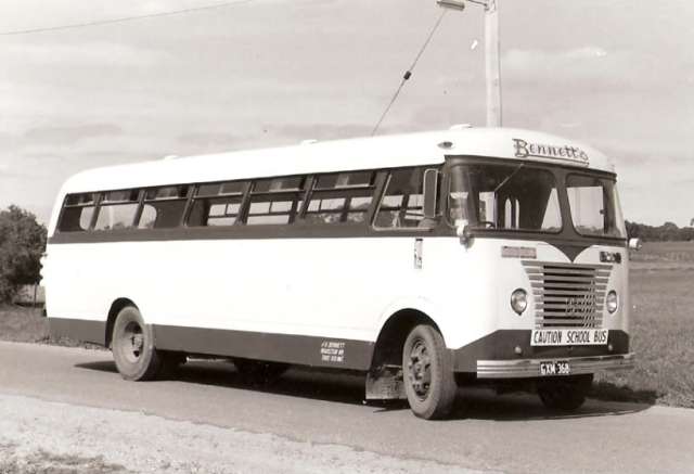1960 Seddon in Victoria, HEX 226 was new to Bridges of Cheltenham in July 1960 with a 30 seat Cheetham & Borwick bodyGXM368