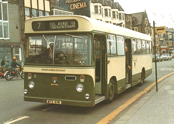 1972 Seddon RU with Seddon dual entrance bus body seating 46