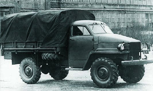 1943 GAZ-63 prototype, 4х4