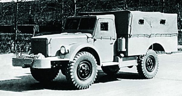1955 GAZ-62A, 4x4