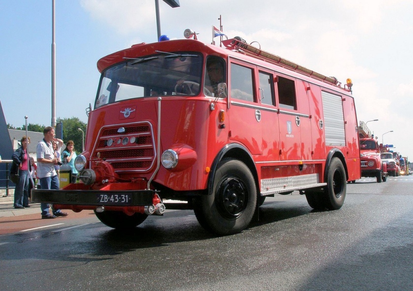 1965 Brandweer Trucks DAF 1600 BB360 ZB-43-31