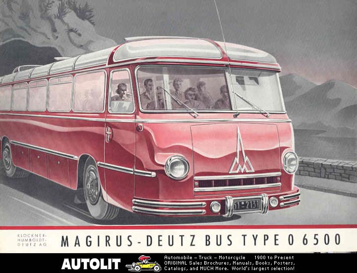 1951 Magirus Deutzbus Type O 6500