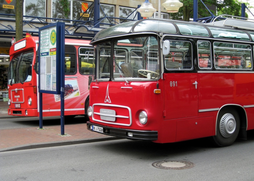 1956 Hamm  Westfalen (Germany) Magirus Deutz Saturn II bus