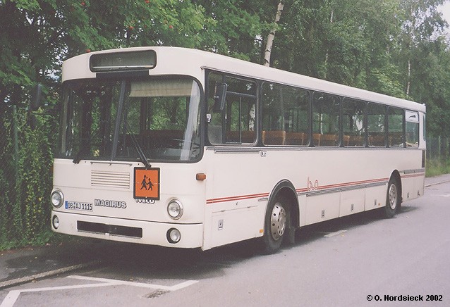 1979 Magirus 230 L 117 Überlandbus