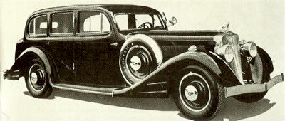 1936 Gräf und Stift SP8, the Rolls-Royce of Austria 5,9ltr motor