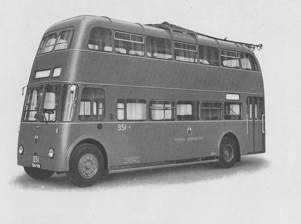 1948 The Sunbeam Double-Decker Trolleybus