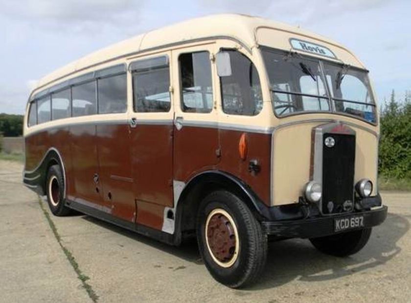 1949 Albion Victor 26 seat bus by harrington