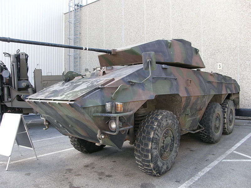 1977 ÖAF light wheeled tank