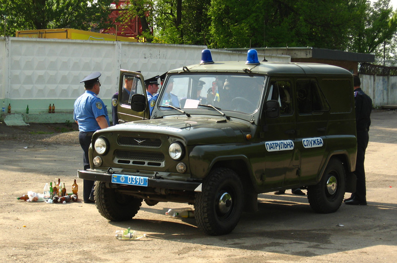 2008 Ukrainian police UAZ-3151 UMM