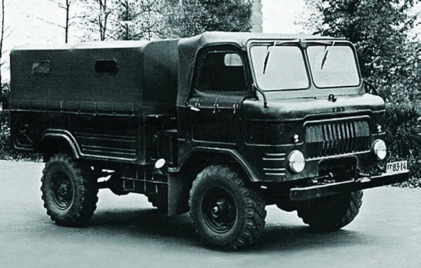 1959 GAZ-62, 4x4
