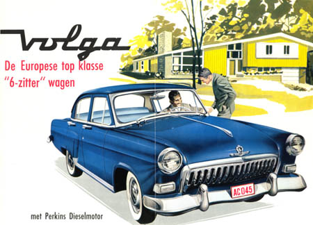 1960 gaz Volga Diesel Perkins