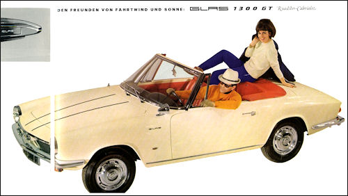 1963 glas 1300gt cabrio