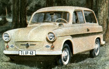 1964 trabant 600 kombi