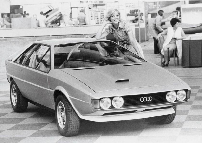 1973 Audi Karmann Asso di Picche by ItalDesign