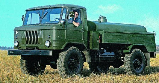 1973 GAZ-66-04 chassis, 4x4, MZ 66 Oil Bowser