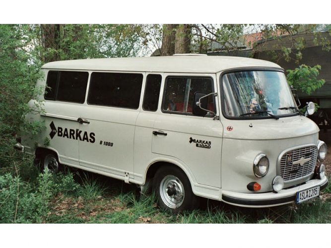 1975 Barkas 1000 Wit Treffen Werdau 2003
