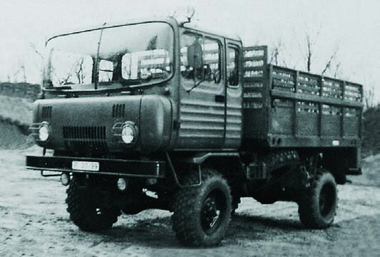1975 Robur О-611, 4x4