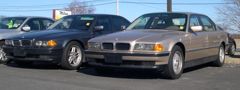 1998 BMW 2001 BMW 740 iL and BMW 7 Series
