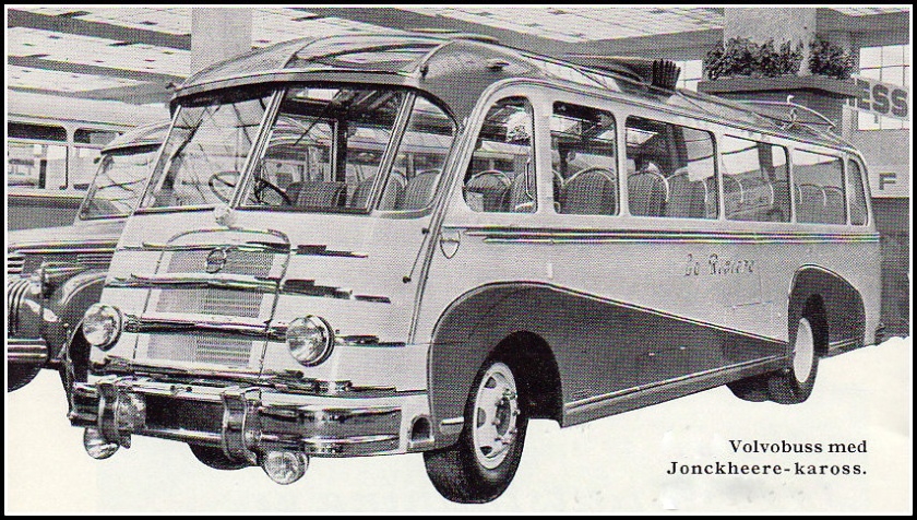 1948 Volvobuss Med Jonckheere kaross.