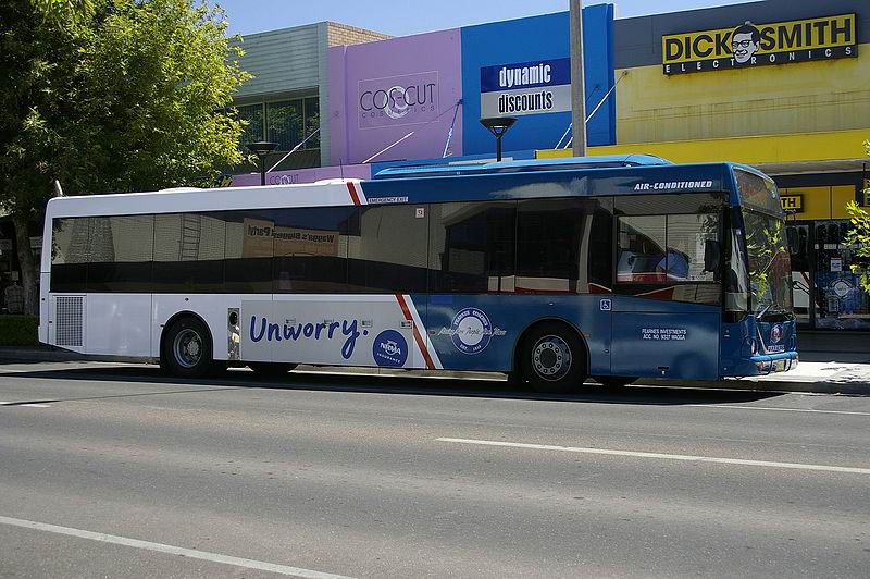 2008 Irisbus Agoraline with ABM CB60 body in Australia