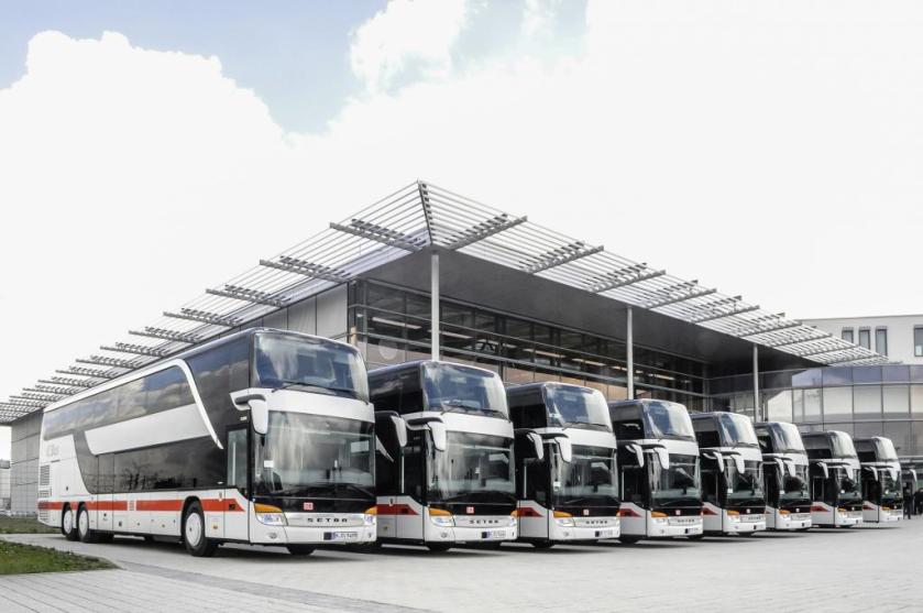 2014 SETRA eight S 431 DT double-decker buses with EURO VI engines