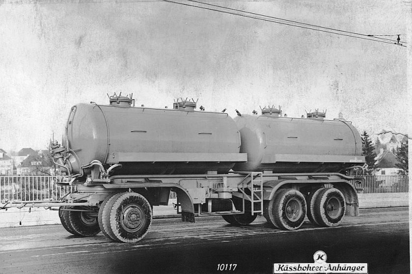 Kässbohrer tank trailer
