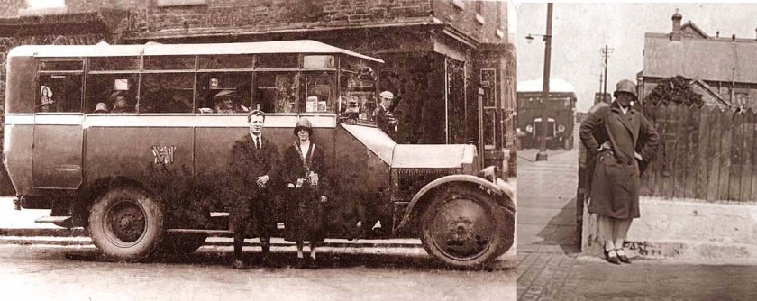 1925 Hemingway's Yellow Bus, [Lancia model] High St, Skelton