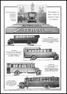 1928 AUTOVEICOLI-LANCIA-CHASSIS-INDUSTRIALI-AUTOBUS