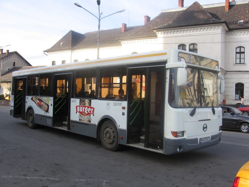 LiAZ-5256 bus (second generation) in Oradea (Romania)
