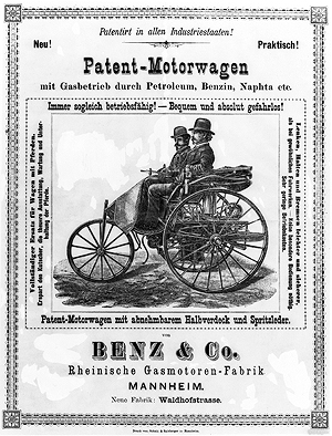 1886 Mercedes Benz Motorwagen Daimler Benz AG