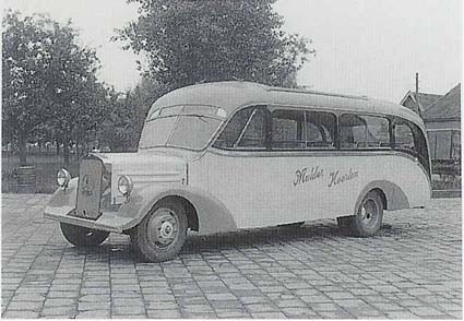 1938 Mercedes Benz Den Oudstenbus van Mulder
