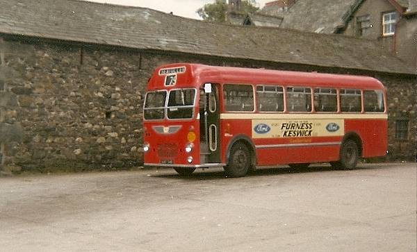 1963 Cumberland Motor Services 231, AAO34B, a 1964 Bristol MW6G with ECW bus body