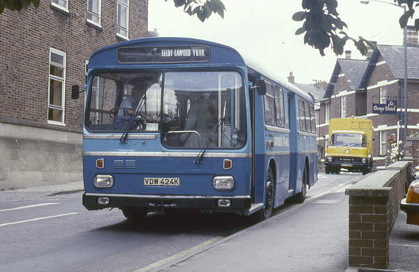 1972 Metro-Scania BR111MH with Metro-Cammell B40D bodywork