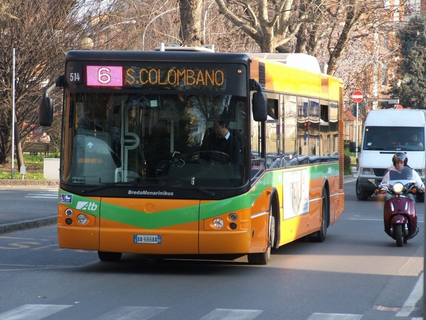 2011 BredaMenariniBus Bergamo Autobus linea 6
