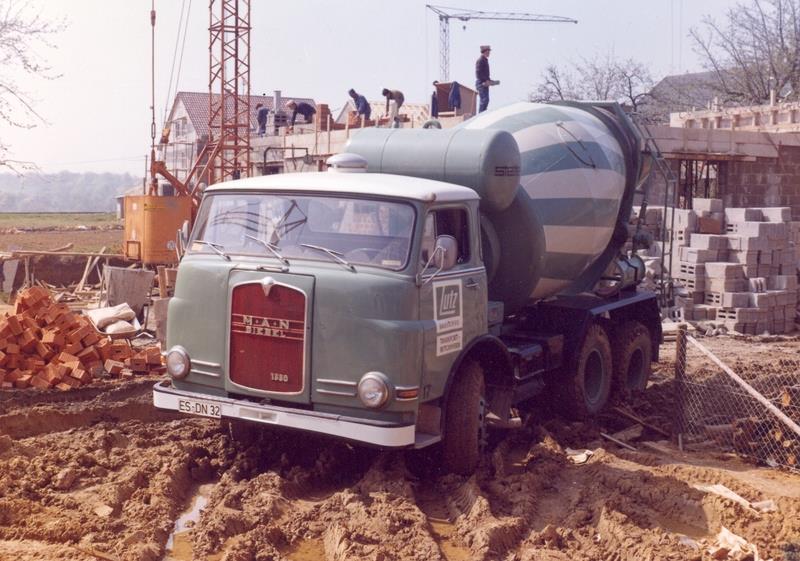MAN diesel Cementtruck