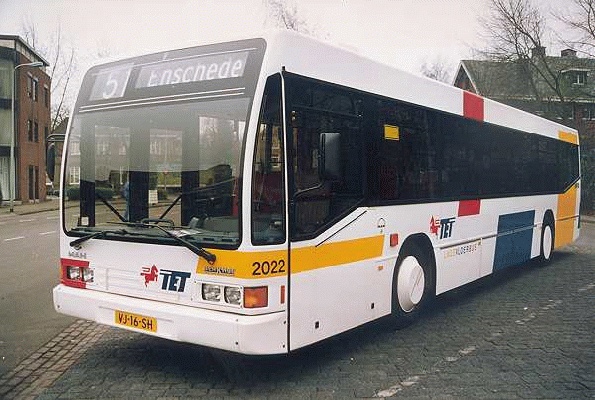 MAN Lagevloerbus 2022 met carrosserie van Berkhof als proefbus bij de TET
