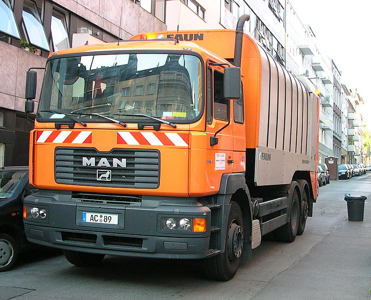 MAN Müllwagen Aachen