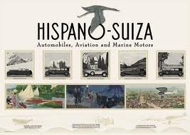 1938 Hispano Suiza poster