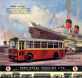 1952 Park Royal Ad