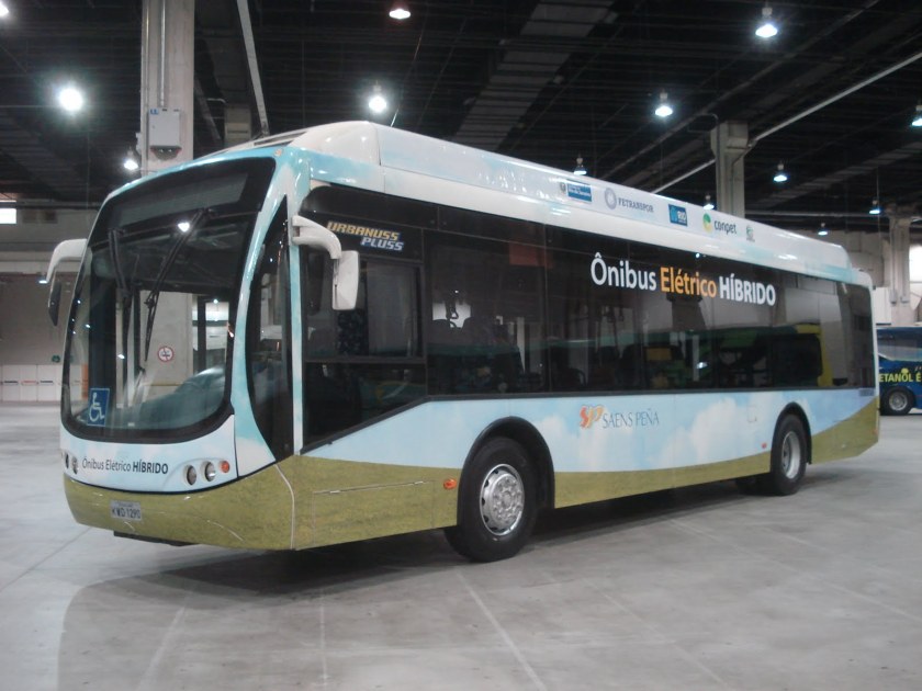 2012 Ônibus híbrido Busscar Urbanus Pluss