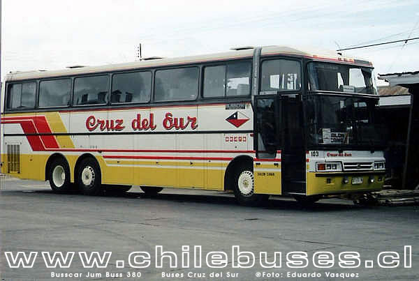 Busscar JumBus Marcopolo 380 Buses Cruz Del Sur 103