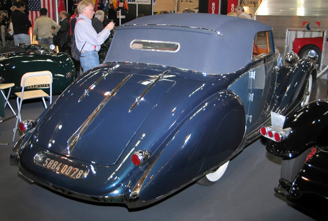 1937 Worblaufen Bugatti T57 Convertible #57629 c