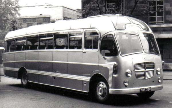 1957 Plaxton Consort bodied Bedford SB YWE 388
