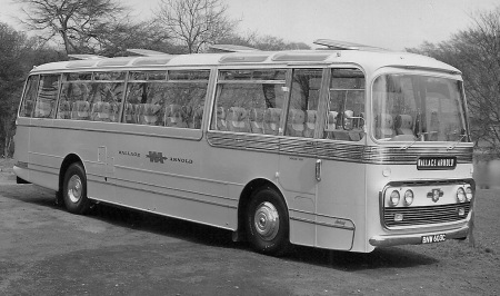 1965 batch of Leyland Leopards with WA's specified centre-entrance Plaxton Panorama bodies