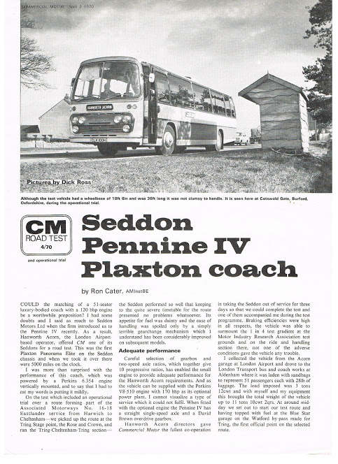 1970 PLAXTONS Pennine IV op SEDDON