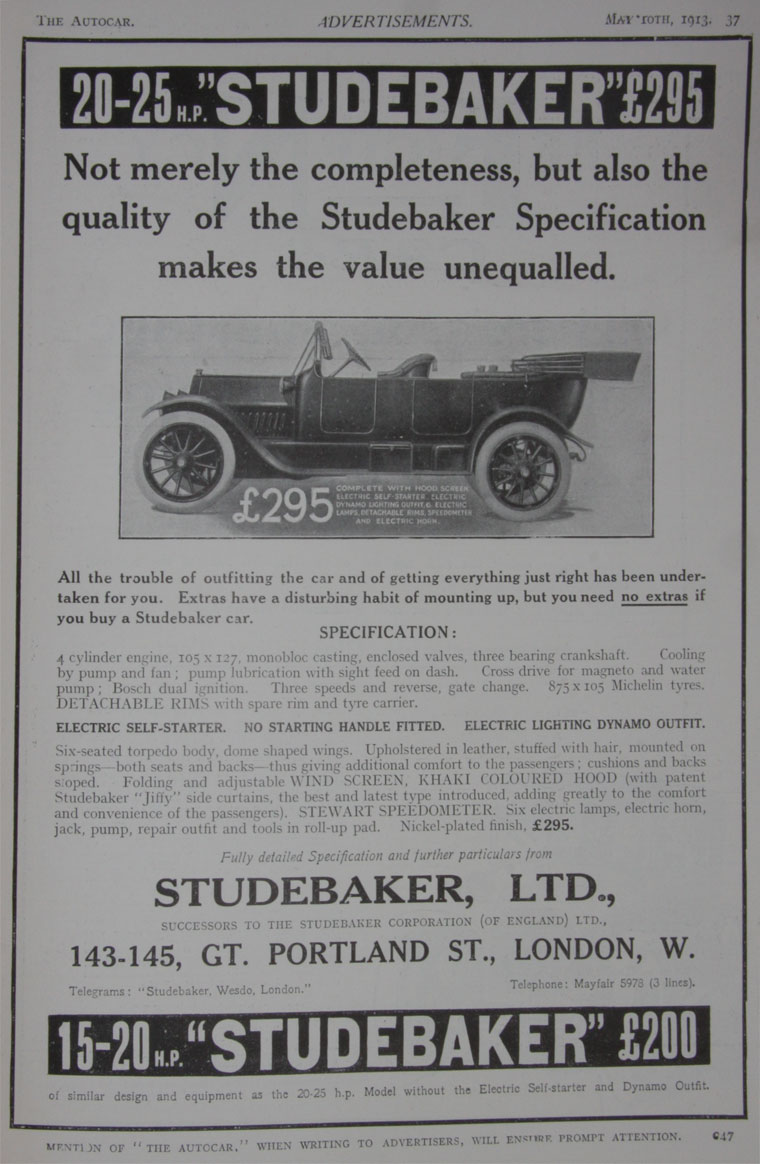 1913 Studebaker