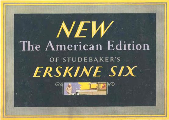 1926 Erskine-Advertisement