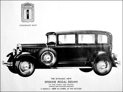 1930 Erskine Regal Sedan