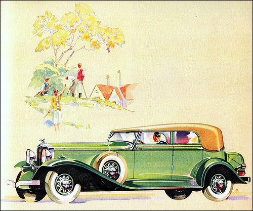 1932 Studebaker President Eight Convertible Sedan